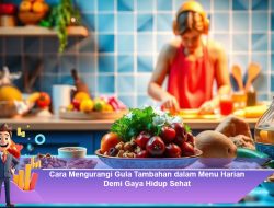 Cara Mengurangi Gula Tambahan dalam Menu Harian Demi Gaya Hidup Sehat