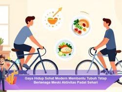 Gaya Hidup Sehat Modern Membantu Tubuh Tetap Bertenaga Meski Aktivitas Padat Sehari