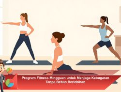 Program Fitness Mingguan untuk Menjaga Kebugaran Tanpa Beban Berlebihan