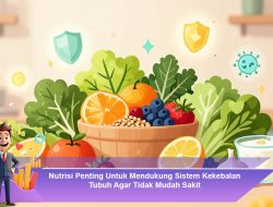Nutrisi Penting Untuk Mendukung Sistem Kekebalan Tubuh Agar Tidak Mudah Sakit