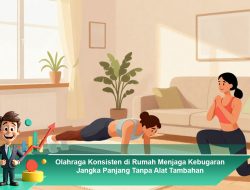 Olahraga Konsisten di Rumah Menjaga Kebugaran Jangka Panjang Tanpa Alat Tambahan