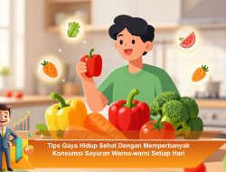 Tips Gaya Hidup Sehat Dengan Memperbanyak Konsumsi Sayuran Warna-warni Setiap Hari