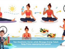 Tips Kesehatan Harian untuk Menjaga Energi Tubuh Tetap Prima Sepanjang Hari Penuh